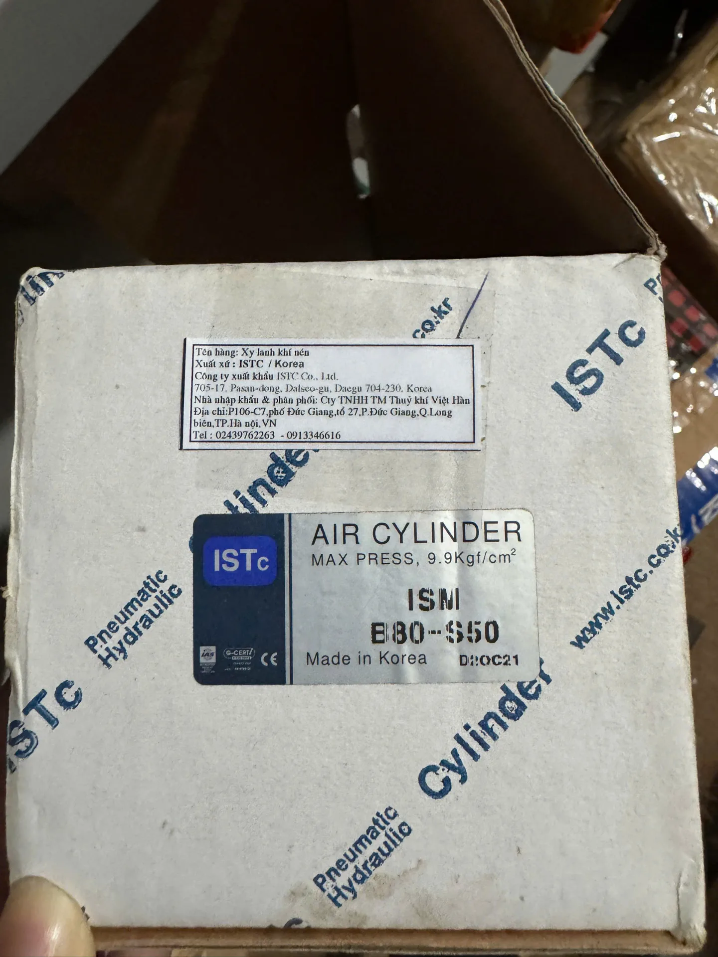 Công ty TNHH Thương Mại Thủy khí Việt Hàn